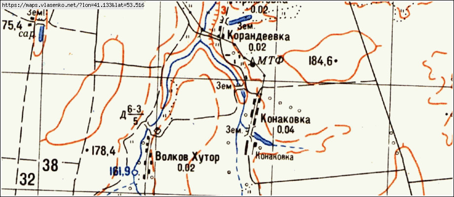 Карта сараевского района рязанской