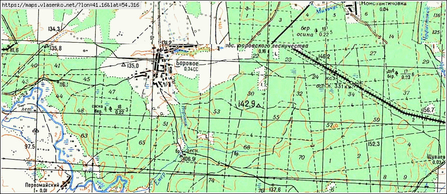 Карта рязанской области шиловский район