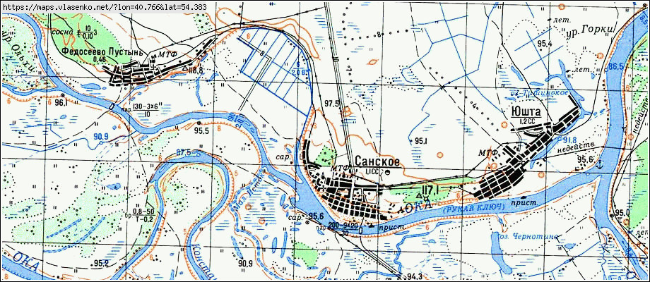 Карта рязанской области шиловский район