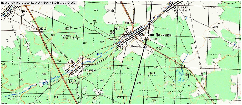 Зенино московская область карта