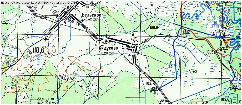 Карта спасского района рязанской