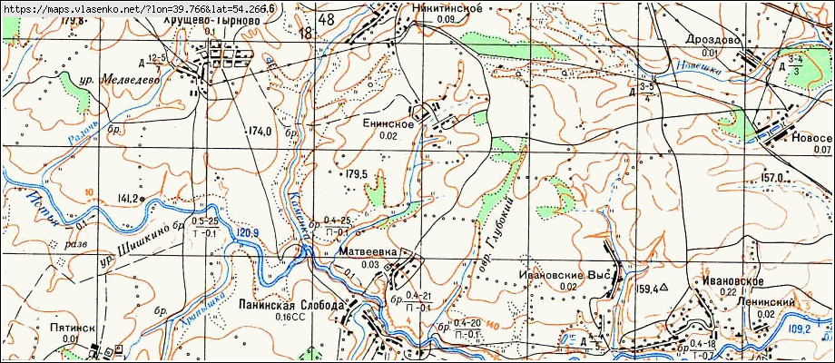 Карта рязанской области старожиловский район