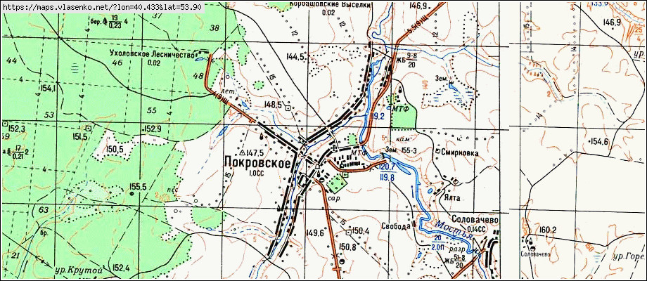 Погода покров карта