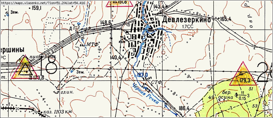 Карта большой глушицы самарской области с улицами