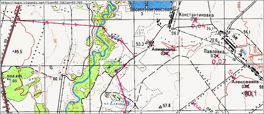 Новоурайкино самарская область карта