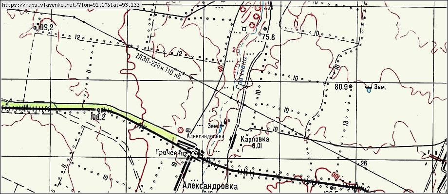 Карта кинельский р н