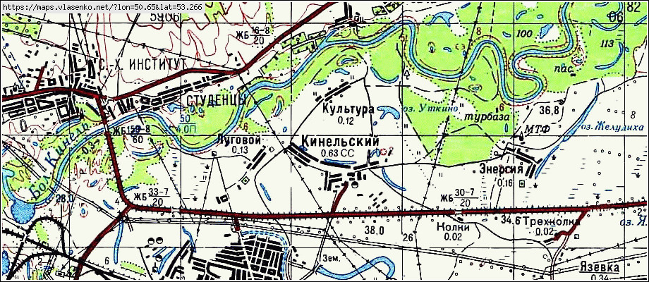 Карта кинеля самарской области со спутника в реальном времени