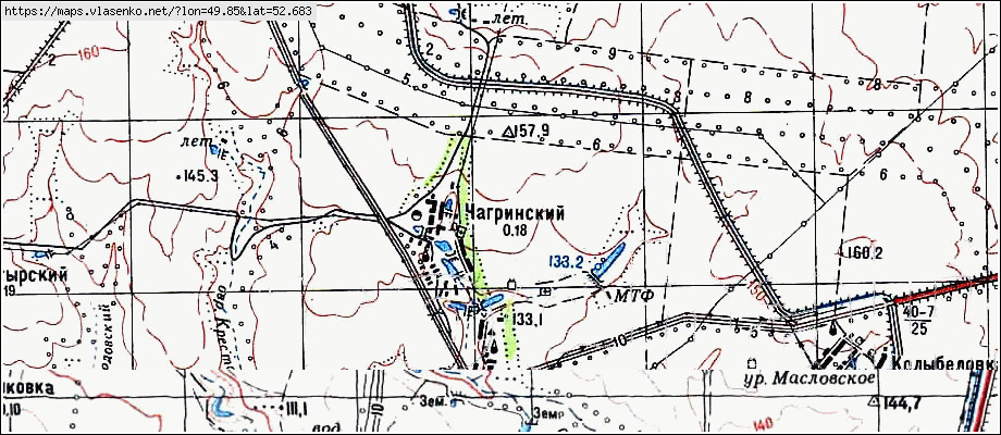 Карта красноармейское самарская область