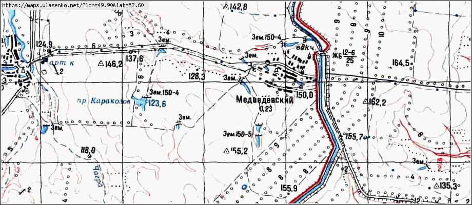 Карта село красноармейское самарская область