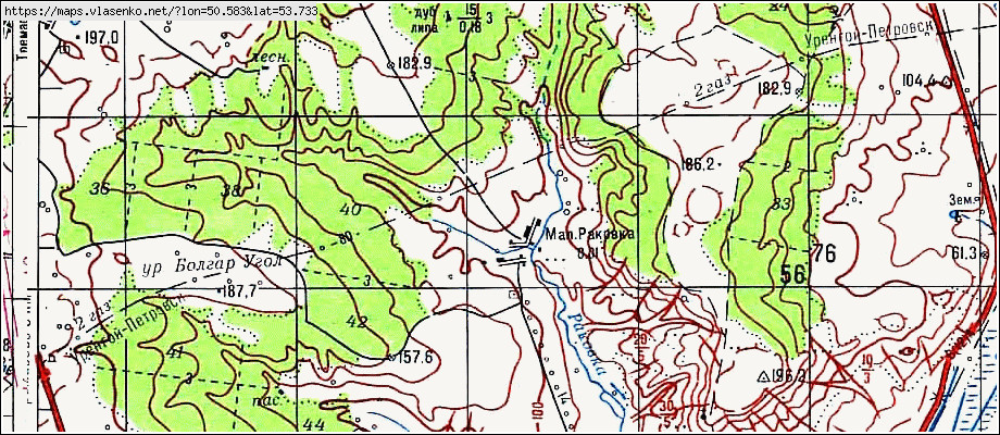 Карта красноярского района самарской обл