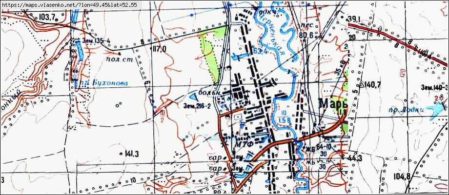 Карта пестравского района самарской области с населенными пунктами