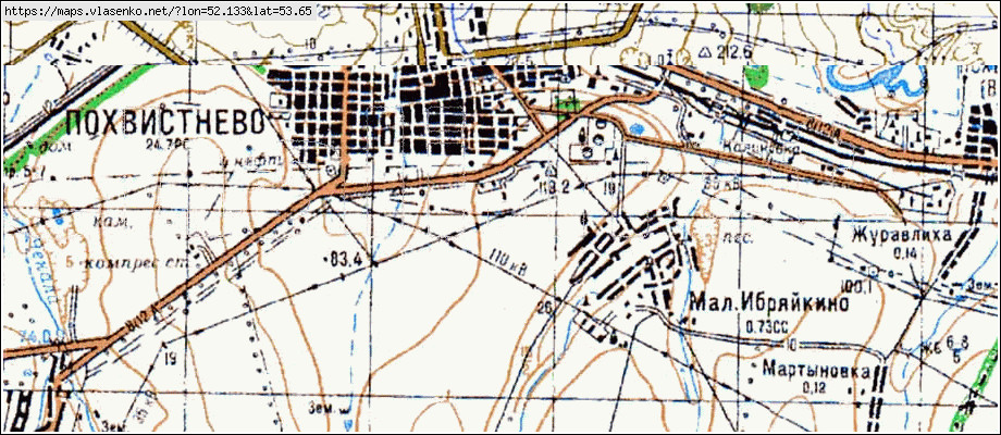 Карта дождя похвистнево