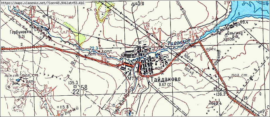 Самарская область печерское карта