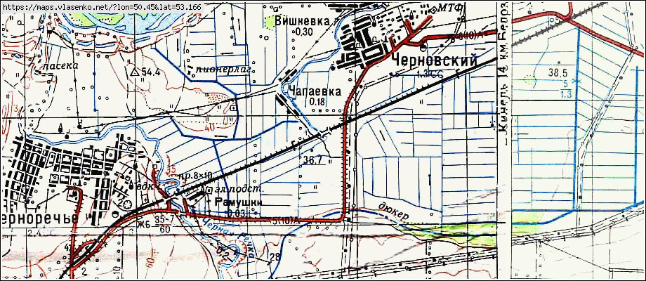 Карта октябрьска самарской