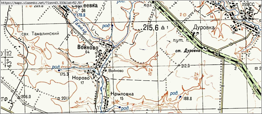 Аркадакский район карта