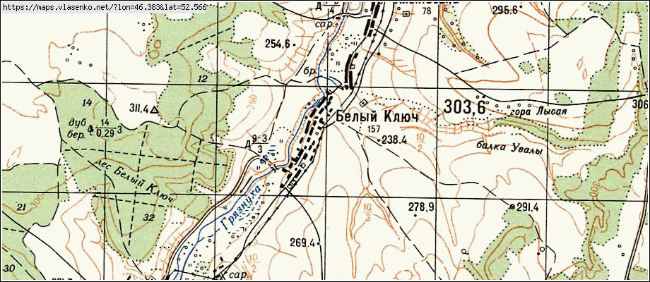 Карта лысые горы саратов