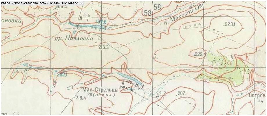 Карта екатериновского района