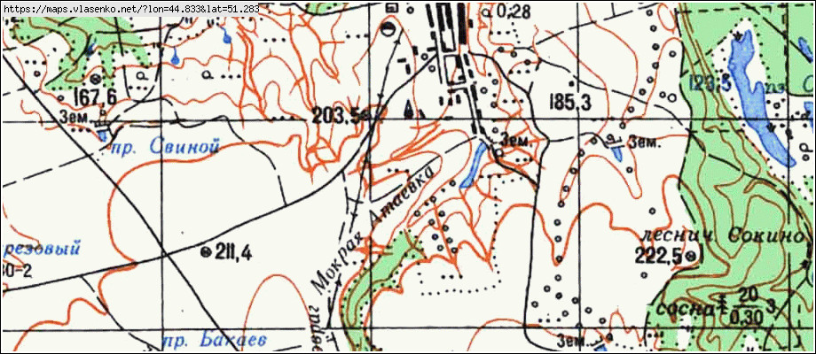 Карта лысые горы саратов