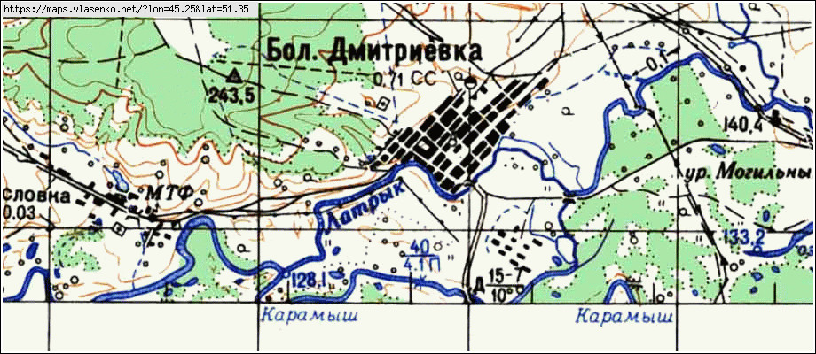 Карта лысогорского района саратовской области с деревнями и дорогами