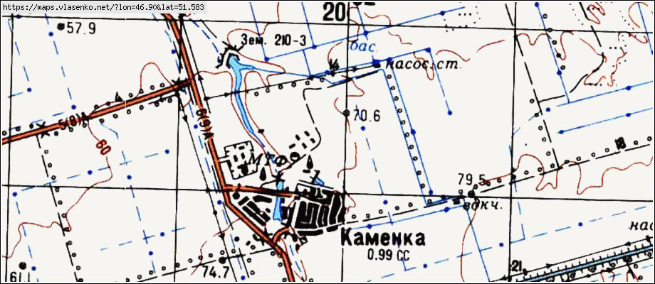 Каменка карта пензенская обл