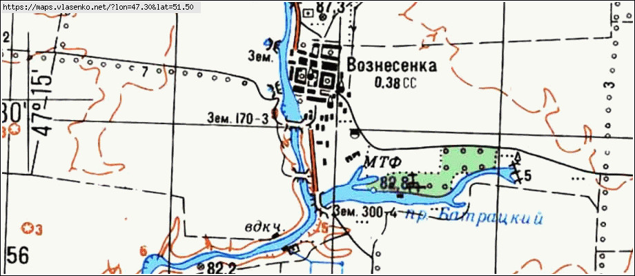 Карта липовка марксовский район