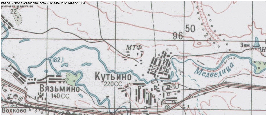 Карта новобурасского района