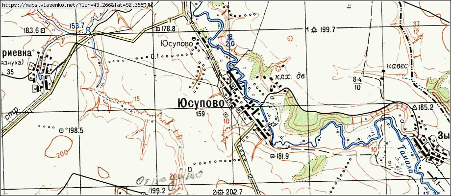 Юсупово карта домодедовского района