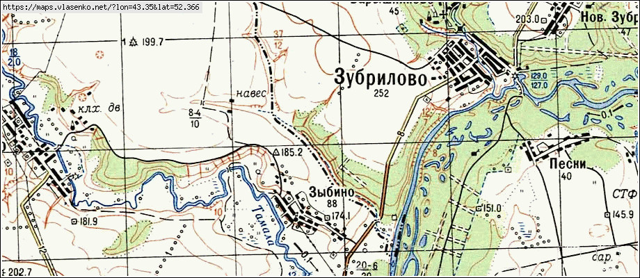 Карта ртищевского района подробная с деревнями со спутника онлайн