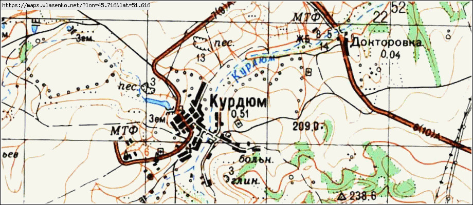 Карта курдюм саратовская область