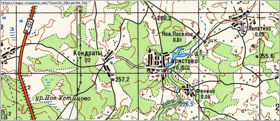 Карта ельнинской губернии