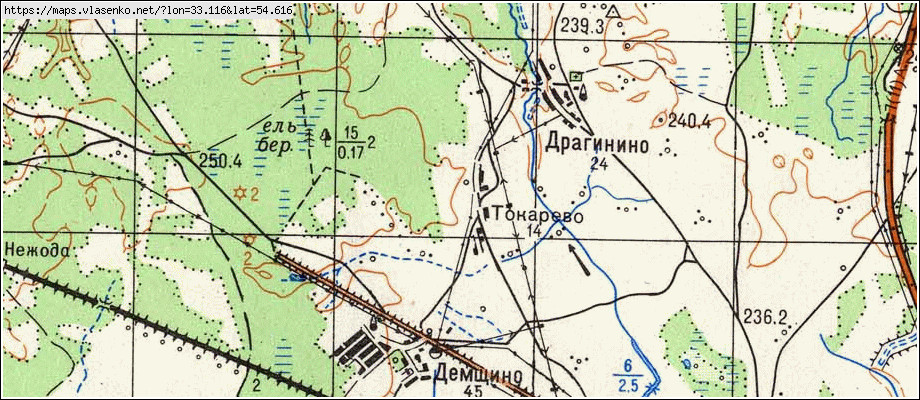 Карта ельнинского района смоленской области