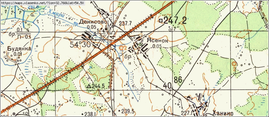 Карта осадков починок смоленская