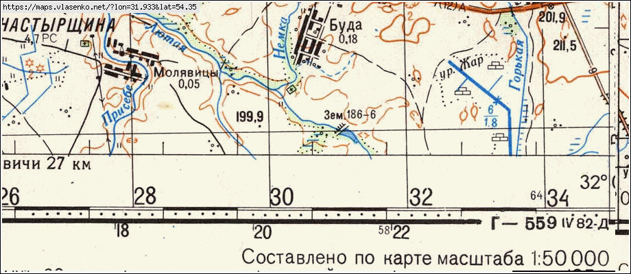 Карта монастырщины смоленской области