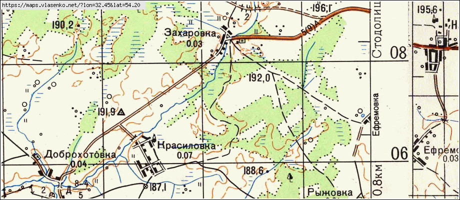 Захаровка тульская область карта