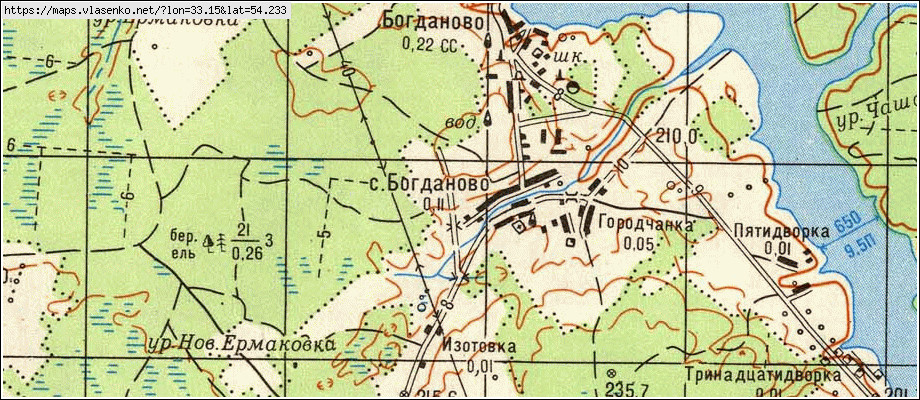 Богданово смоленская область карта - 89 фото