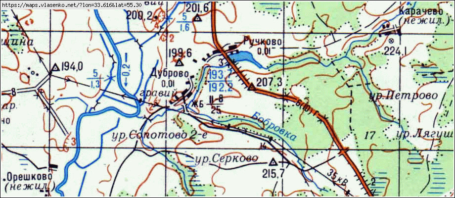 Подробная карта смоленской области сафоновского района смоленской области