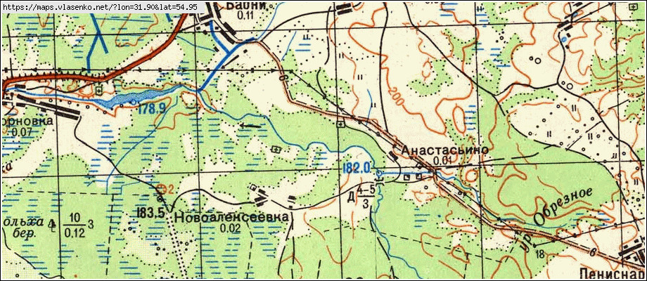 Деревня рай смоленск карта