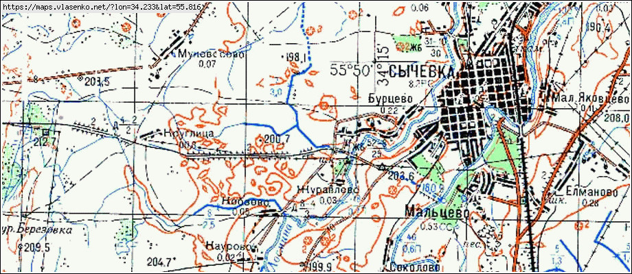 Кадастровая карта сычевского района смоленской области