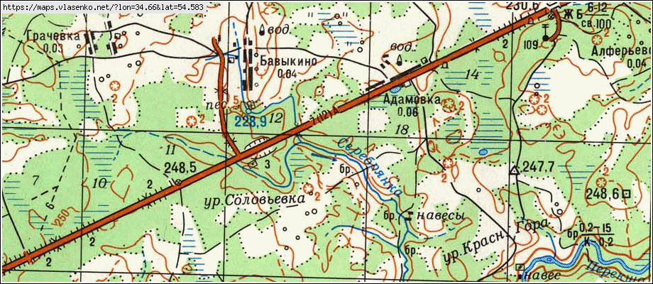 Угранский район смоленской области карта