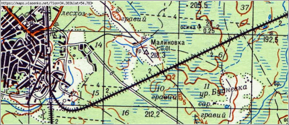 Подробная карта смоленской области угранского района смоленской области