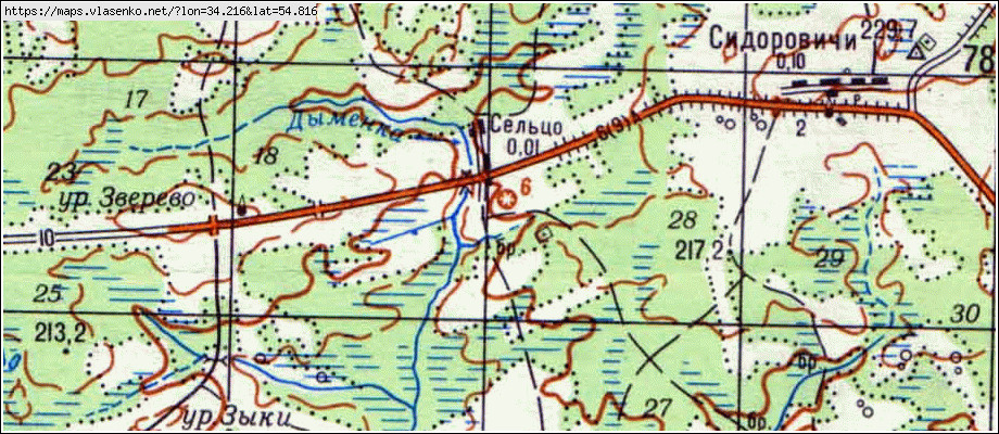 Карта рязанская область сельцы