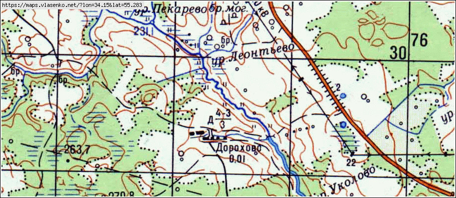 Карта вяземского района смоленской области подробная