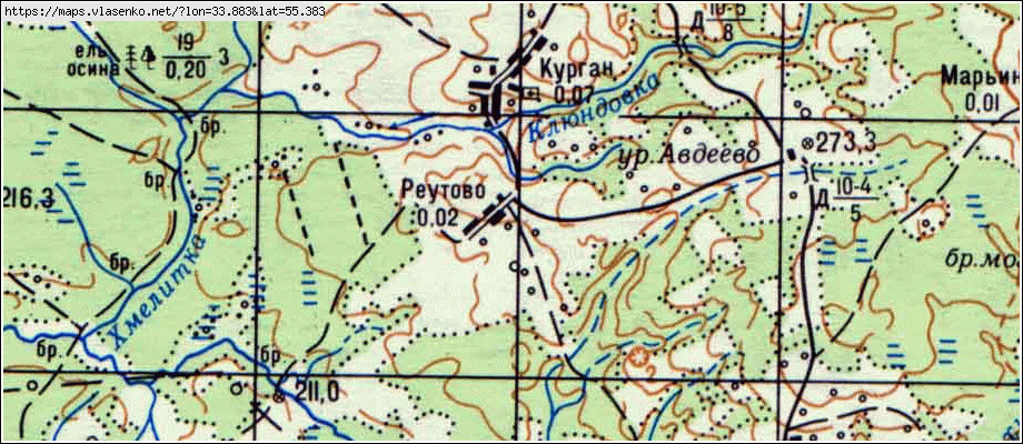 Карта вяземского района смоленской области