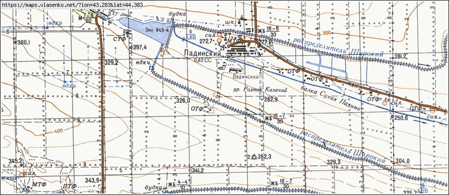 Георгиевск карта спутник