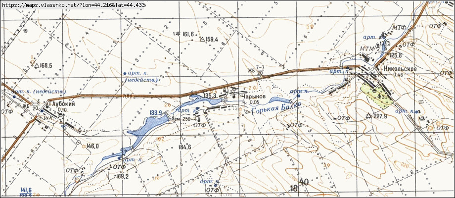 Карта новоалександровского района