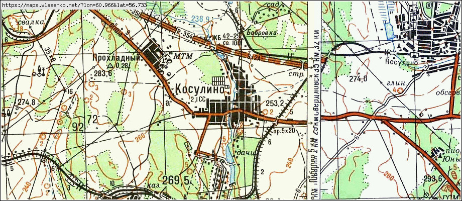 Карта белоярский свердловской области