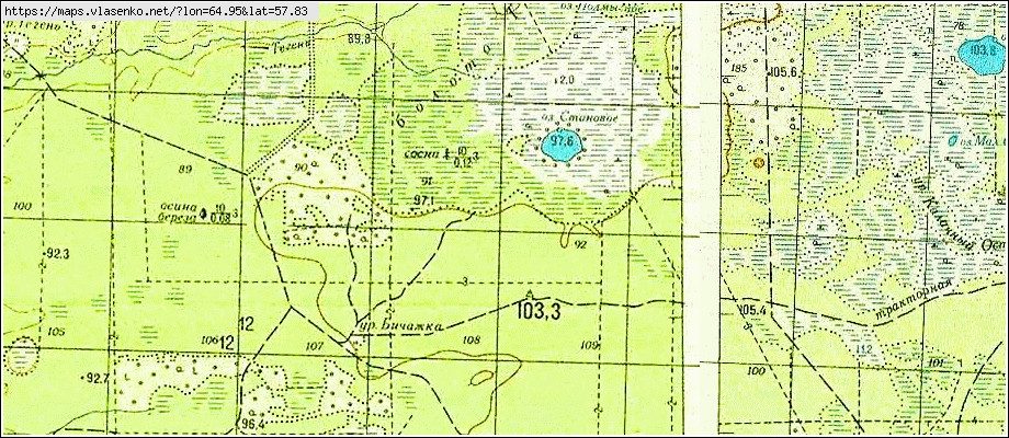 Карта урочищ свердловской области