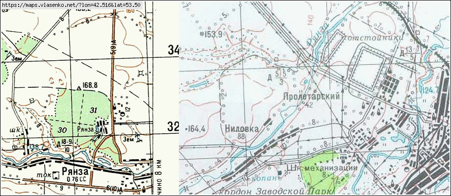 Карта гавриловского района тамбовской области