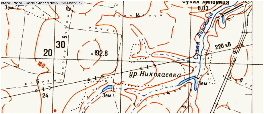 Арапово тамбовская область карта