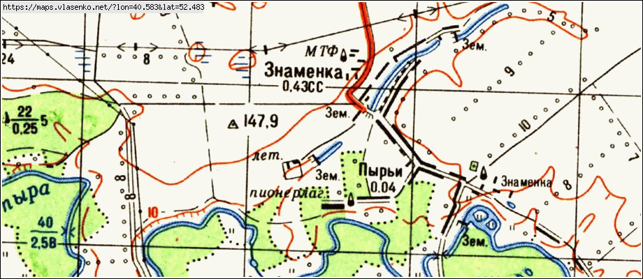 Пушкари тамбовская область карта